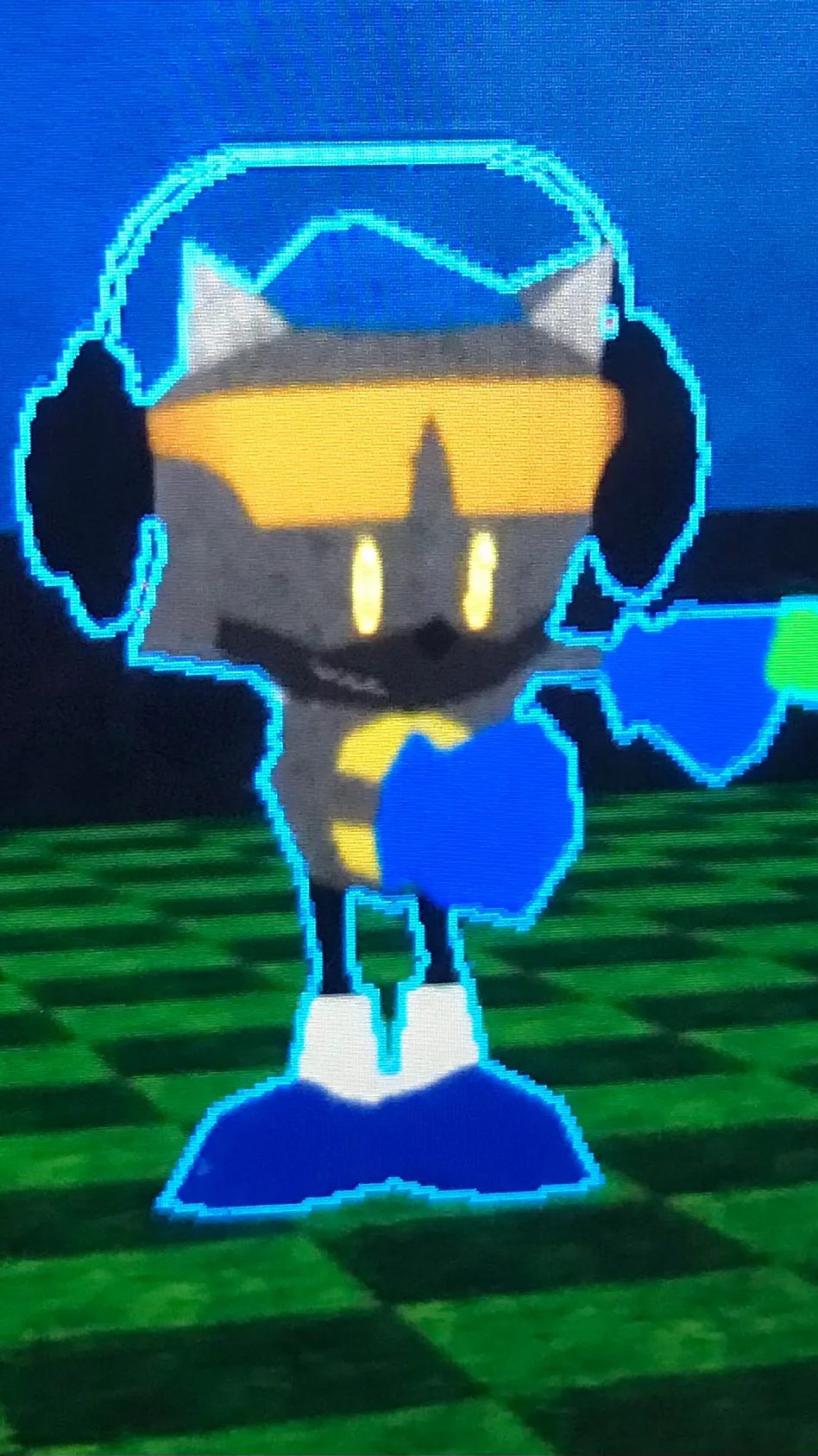 ai character: Sallo The Hedghog background