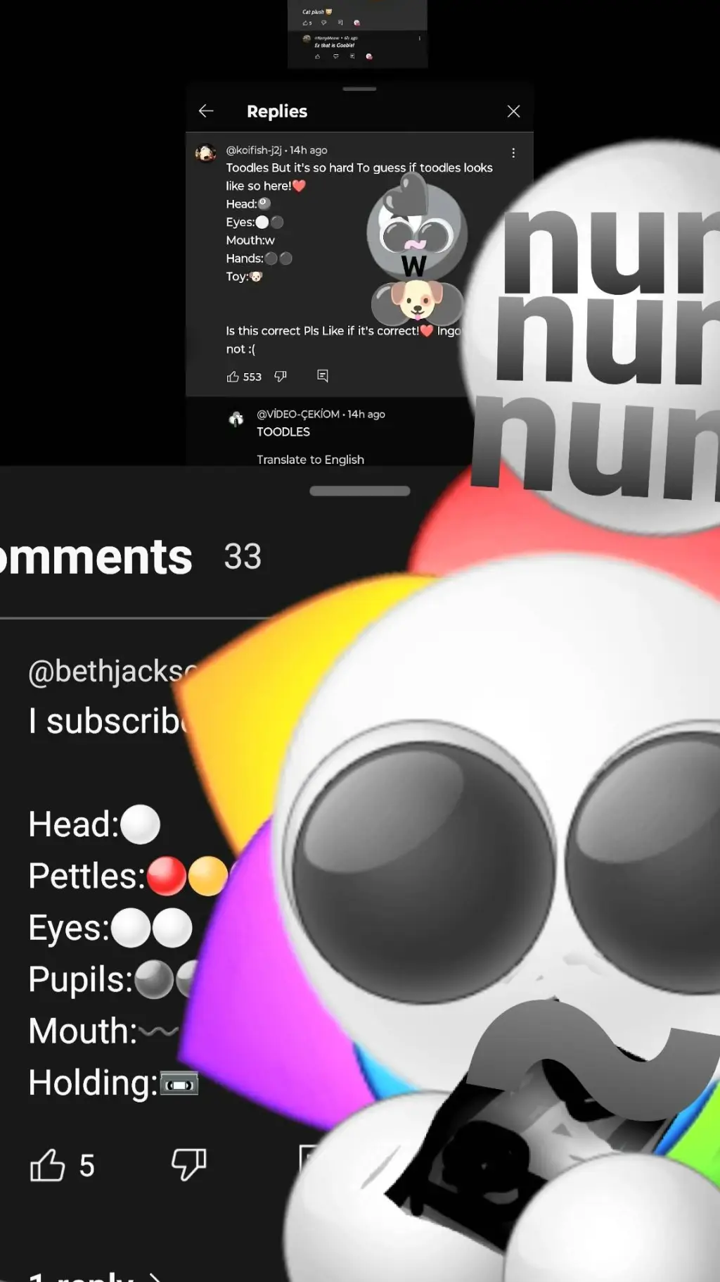 ai character: dw funny background