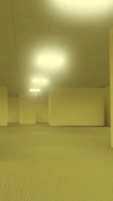 ai character: backrooms background
