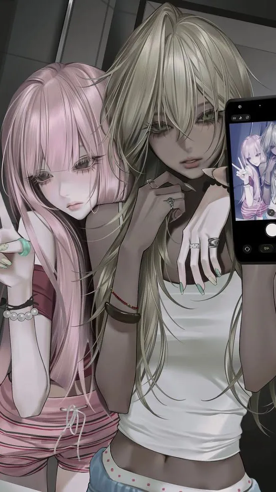 ai character: ￼girlfriends background