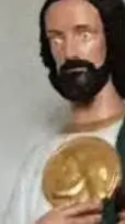 ai character: san Judas Tadeo  background
