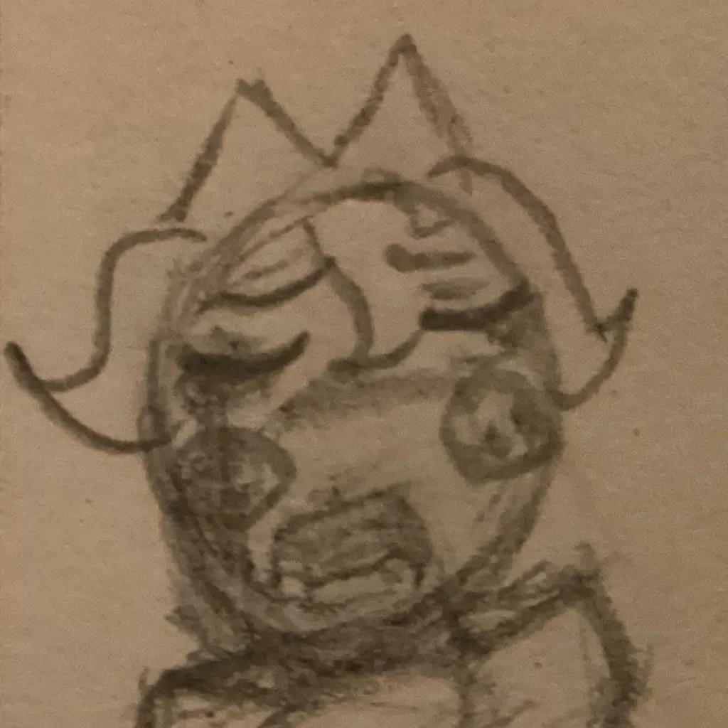 chat with ai character: My drawing..