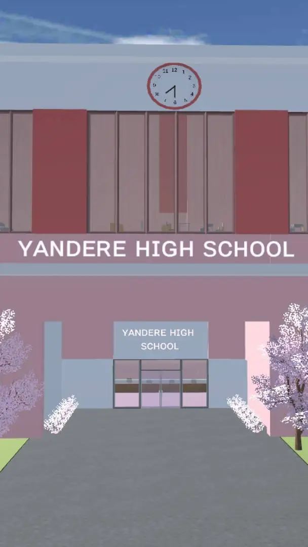 ai character: YANDERE HIGH SCH. background