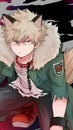 ai character: alpha bakugou background