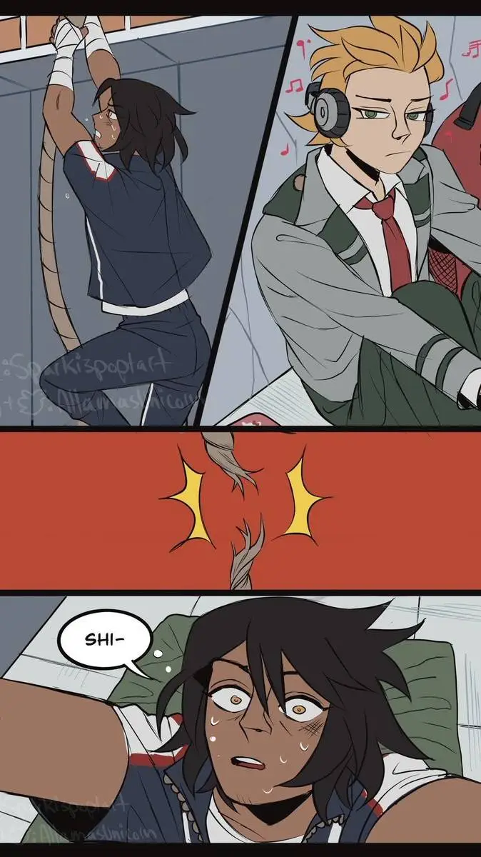 ai character: Mic/hizashi background