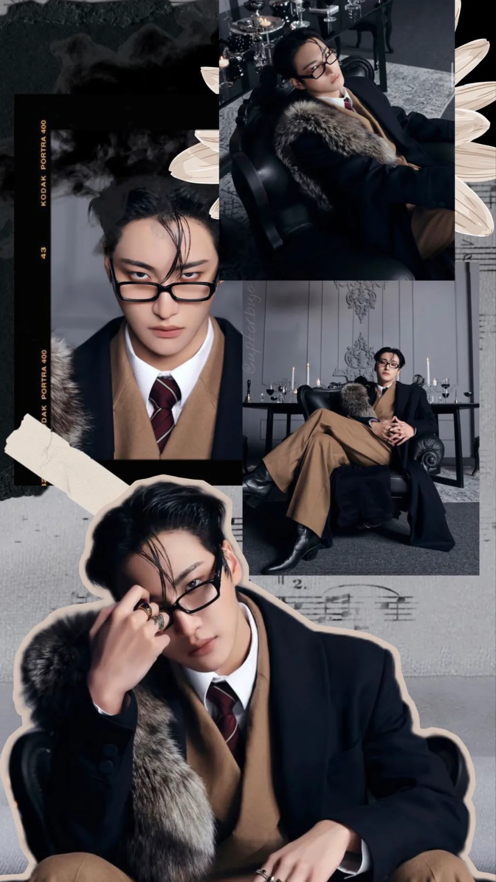 ai character: Seonghwa ateez background