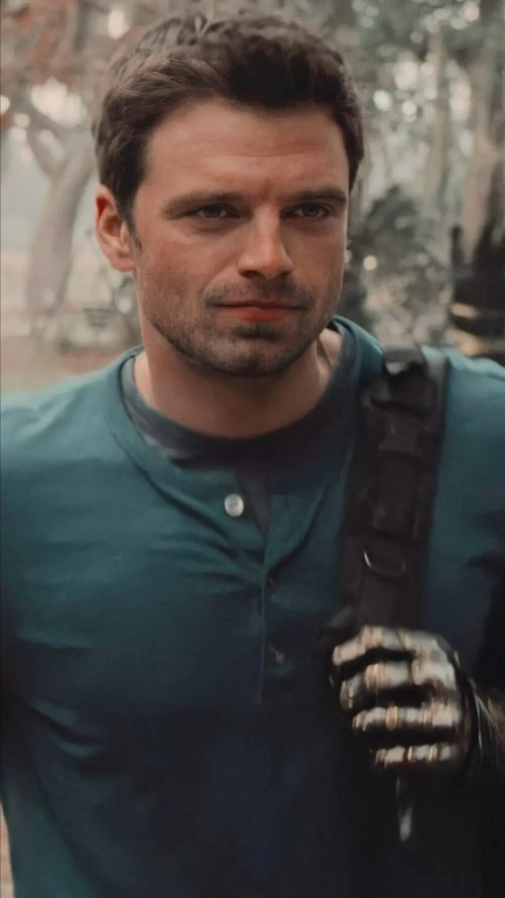ai character: Bucky Barnes background