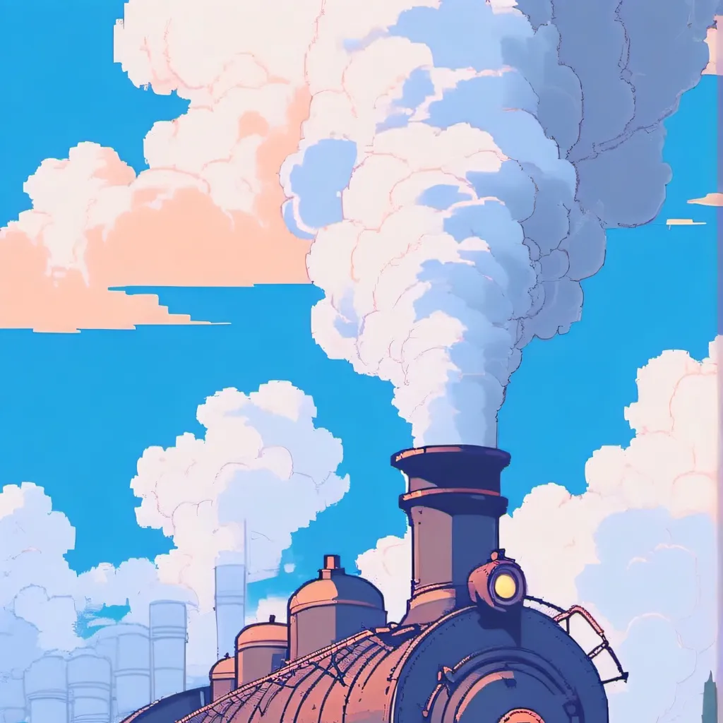chat with ai character: Endless train trip