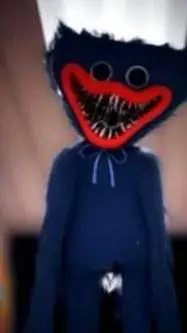 ai character: huggy wuggy  background