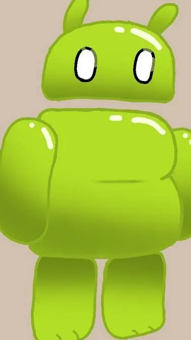 ai character: android y Apple  background