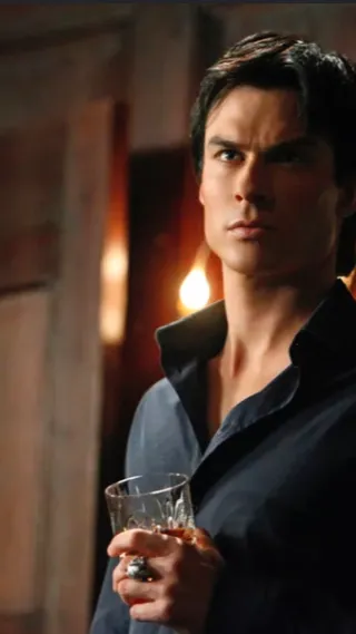 ai character: Damon  background