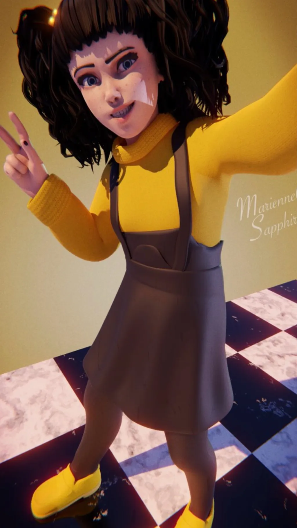 ai character: Cassidy  background