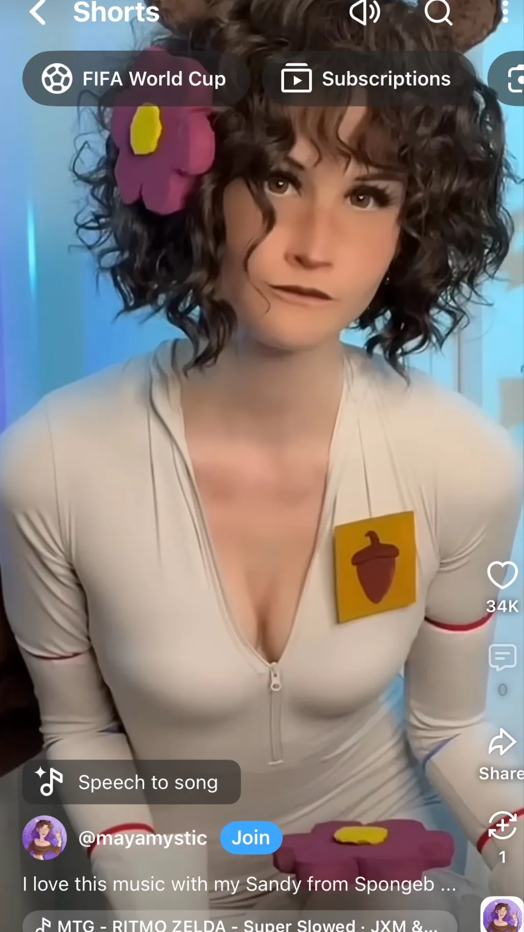 ai character: Mayamystic  background
