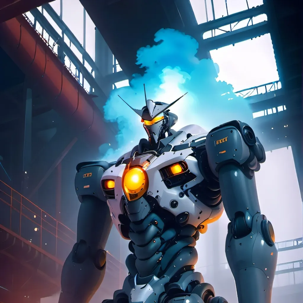 chat with ai character: mecha factory 