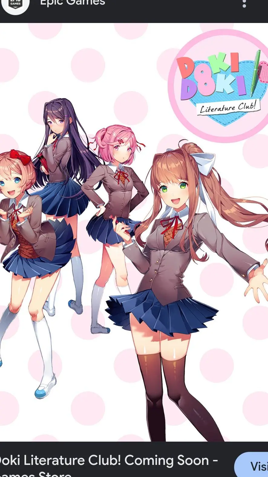 ai character: DDLC (doki doki)  background