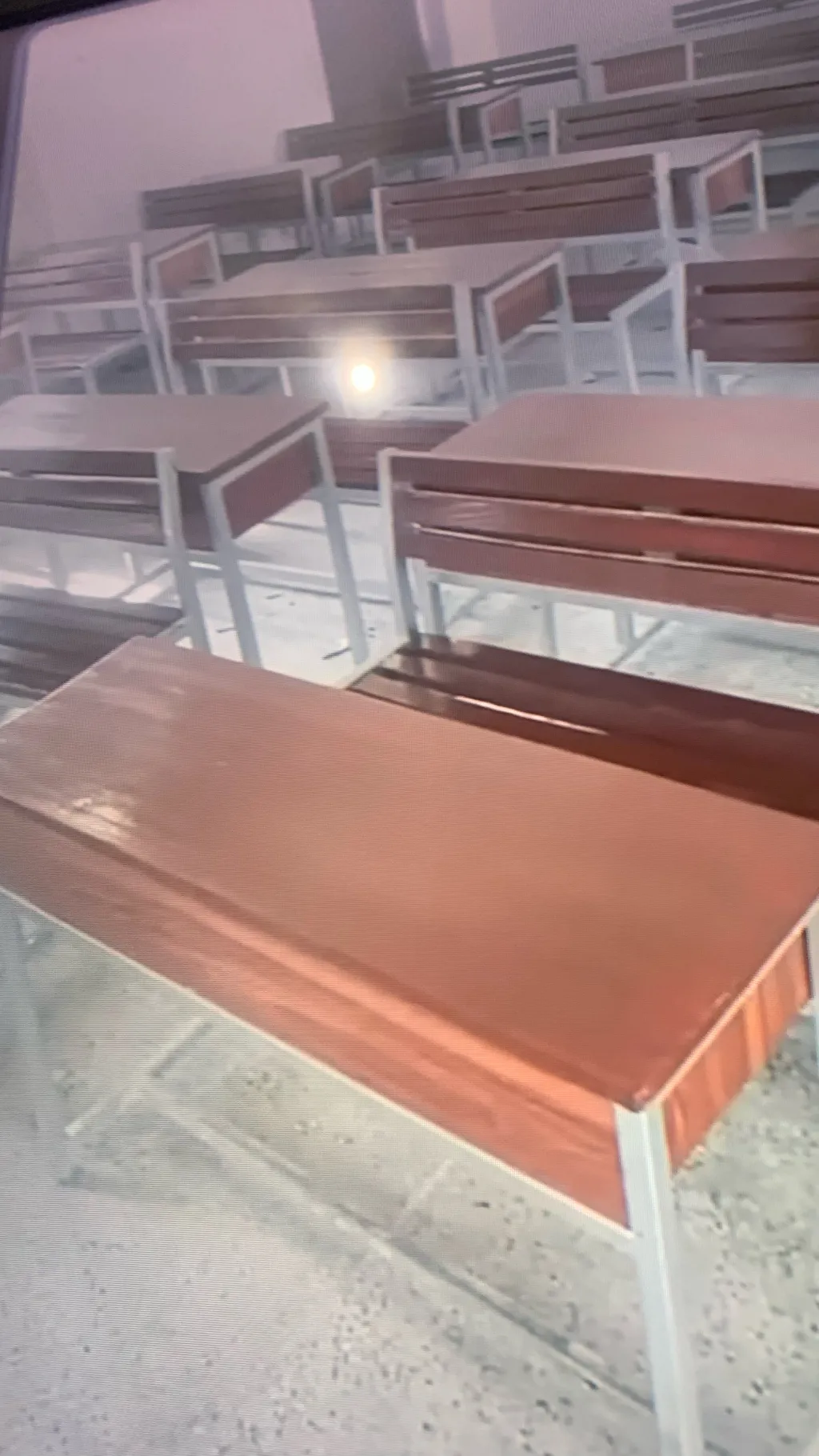 ai character: School field day background