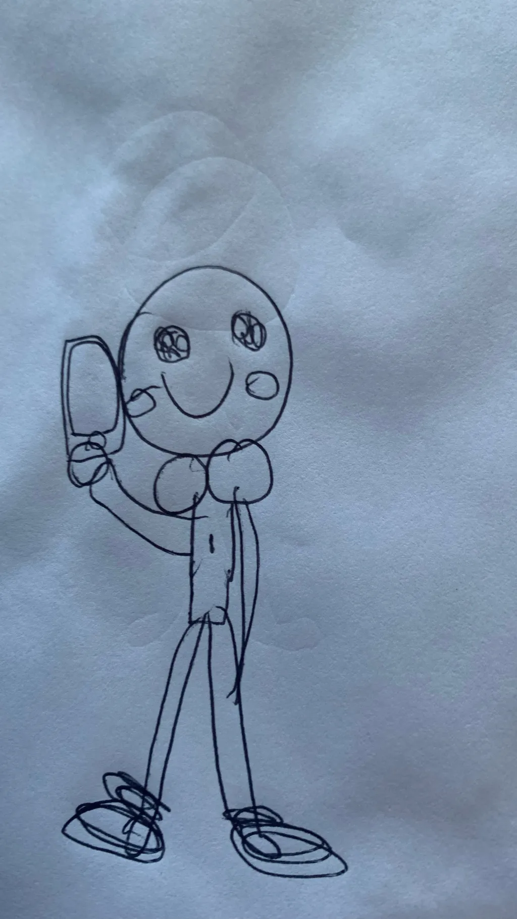 ai character: Kirby sus background