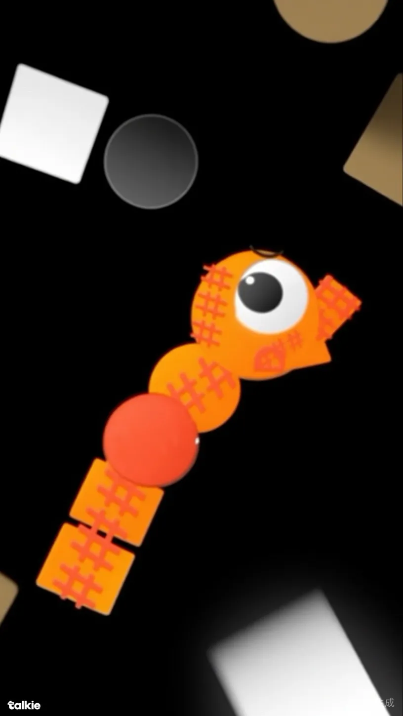 ai character: Emoji cat hate  background