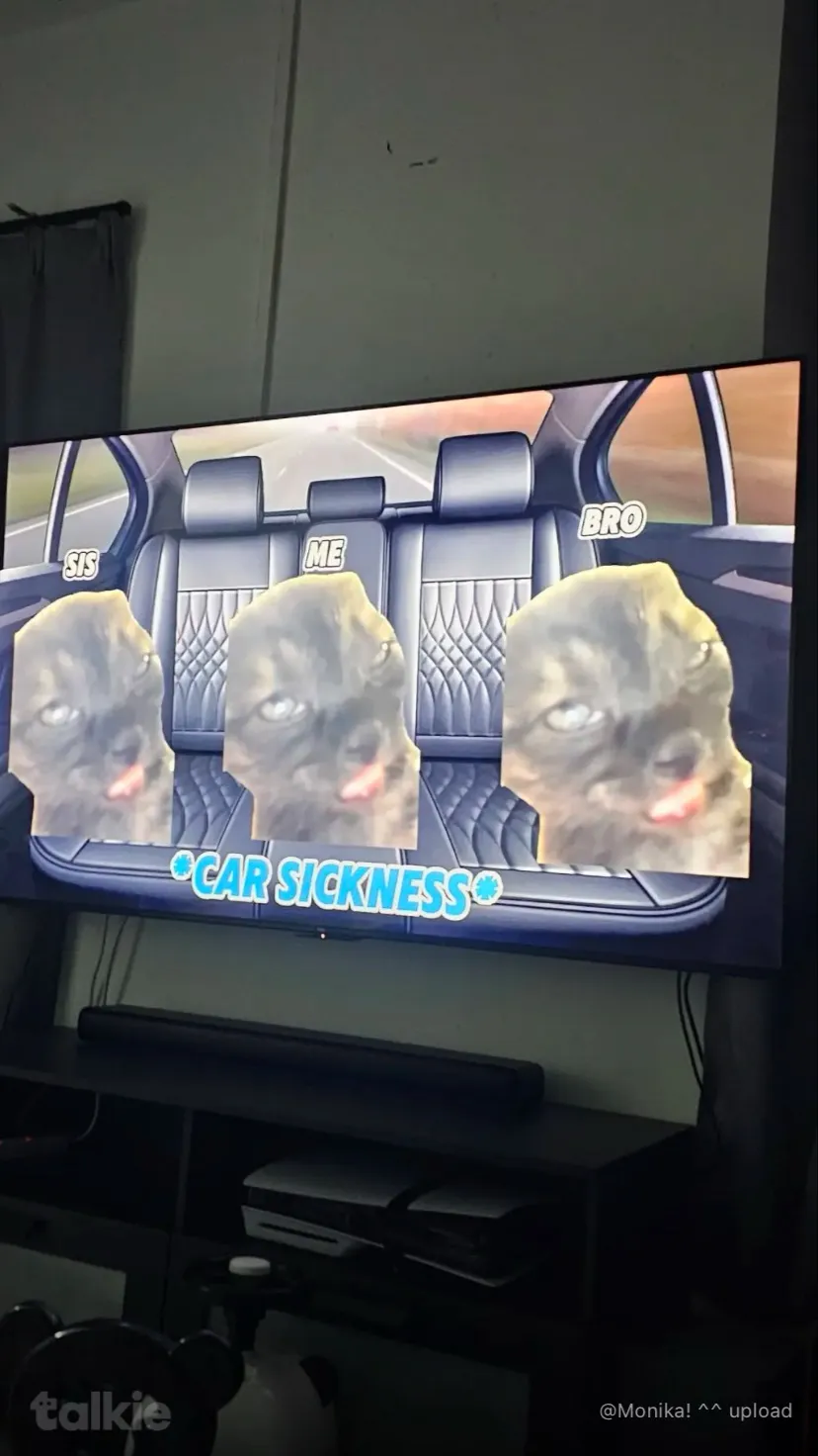 ai character: Cat meme family  background
