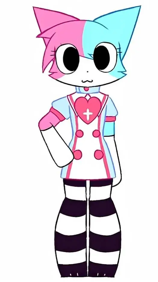 ai character: chikkachannel🩷🩵 background