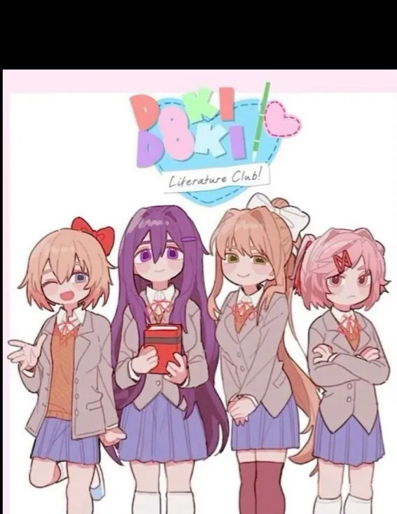 chat with ai character: Ddlc sleepover 