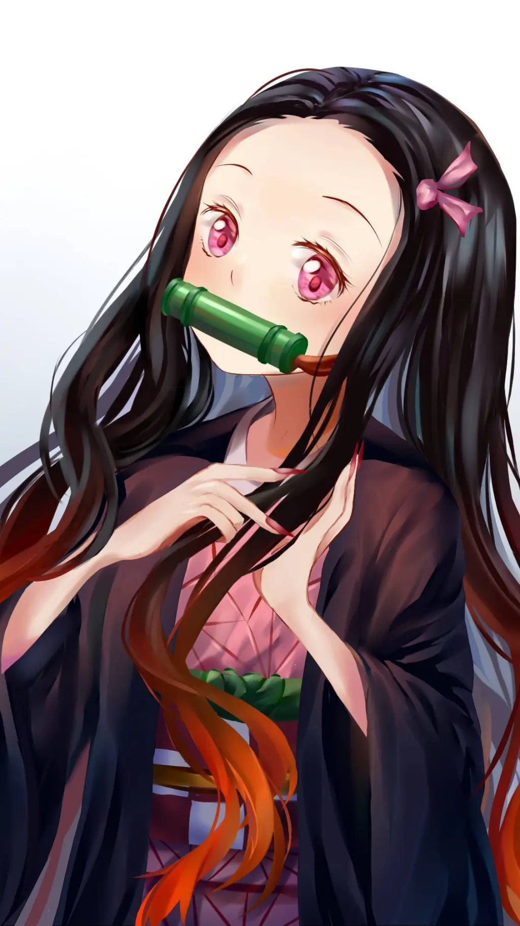 ai character: Nezuko kamado background