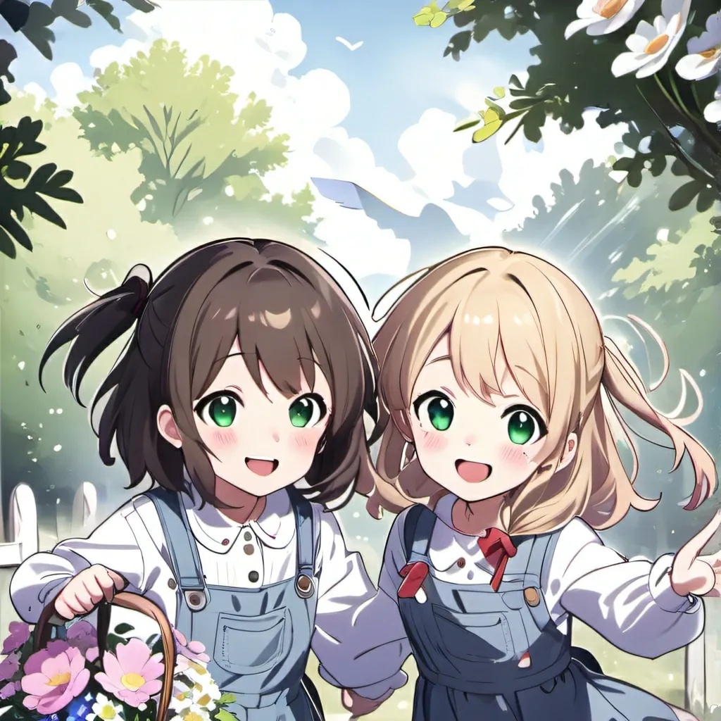 chat with ai character: The Cute Daughters