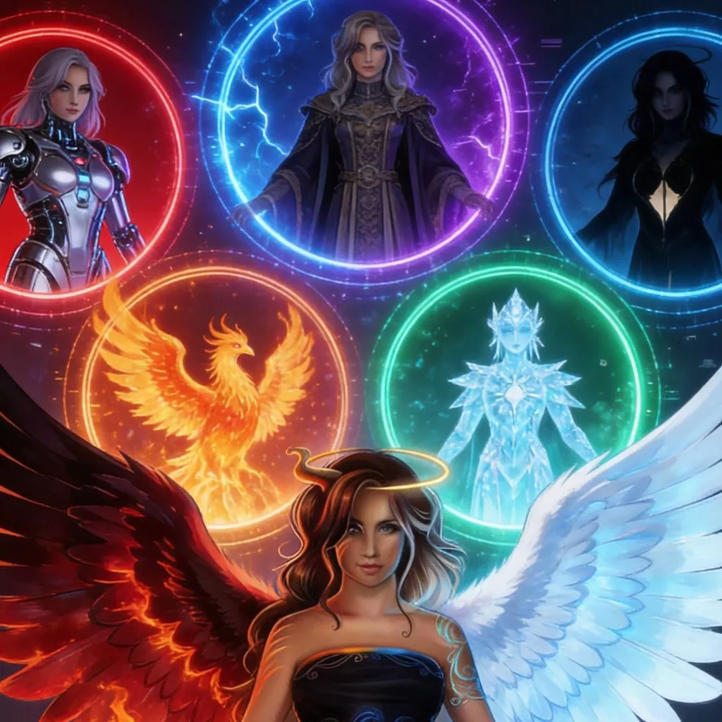 chat with ai character: Angelus