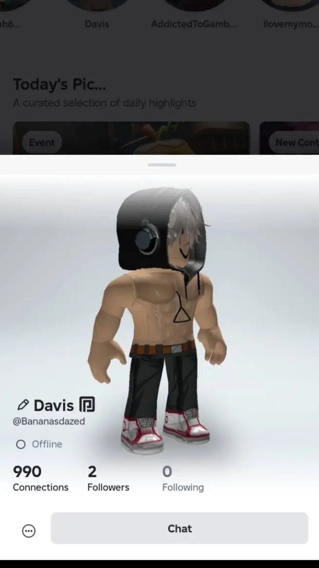 ai character: Davis background