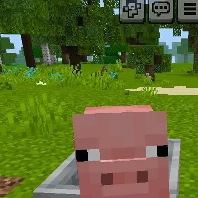 chat with ai character: pig in cart