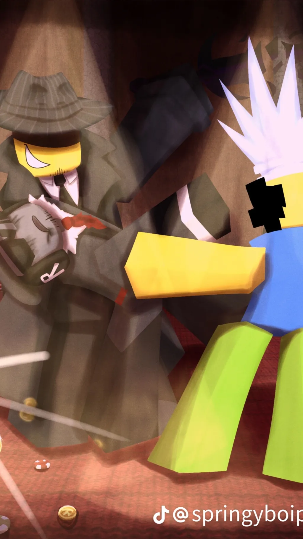 ai character: Ichance x mafioso  background