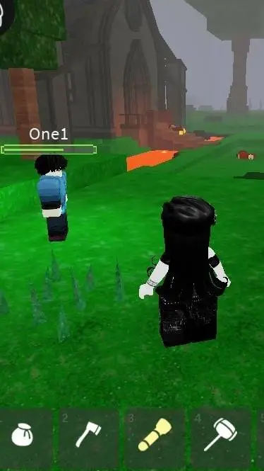 ai character: Roblox friends background