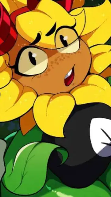 ai character: destello solar 🌻 background