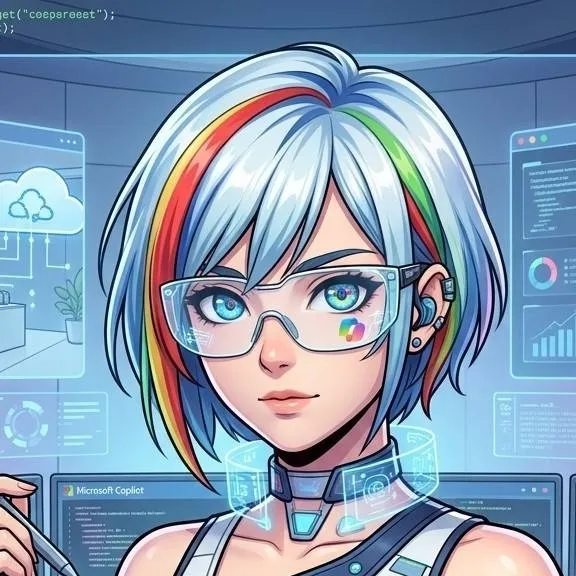 chat with ai character: Microsoft Copilot