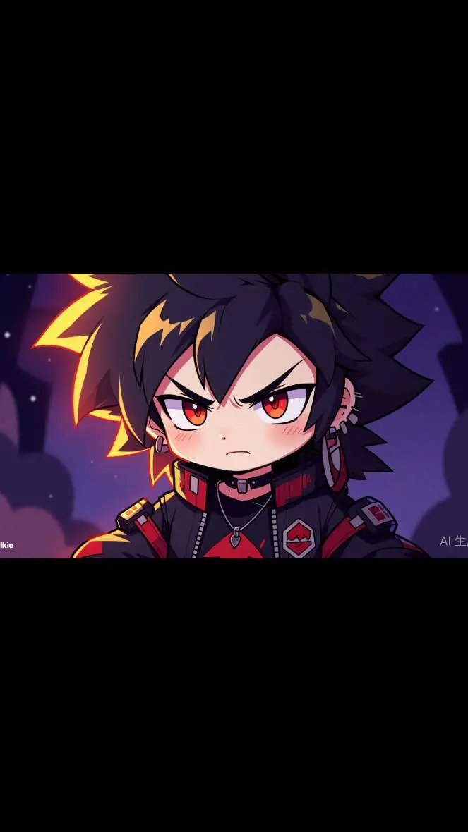 ai character: Shadow (Chico) background