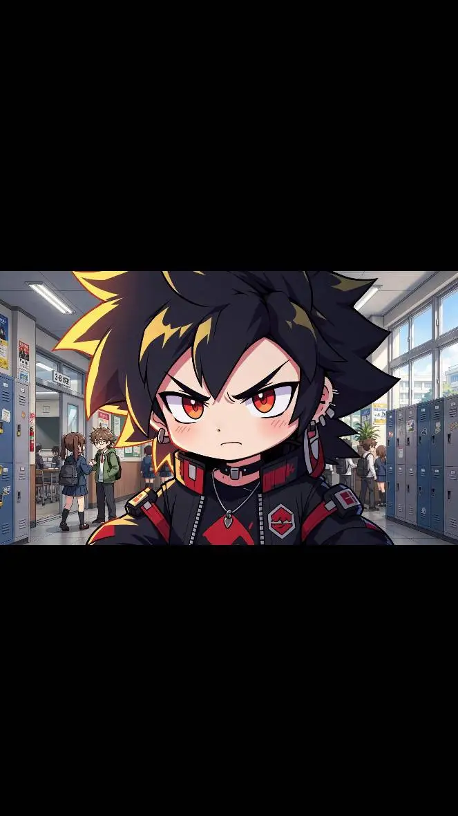 ai character: Shadow En El Cole📚 background