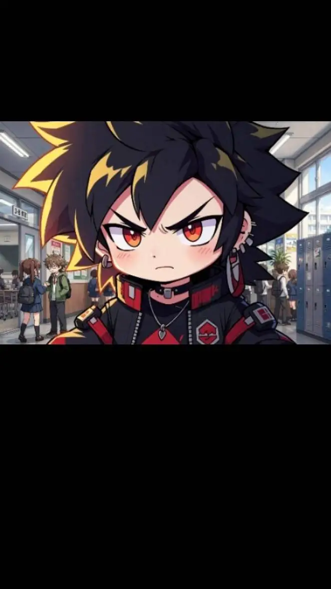 ai character: Shadow en la Prepa background