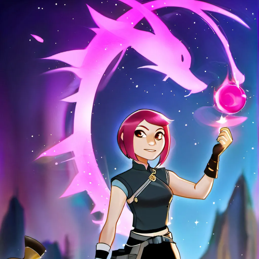 chat with ai character: Nimona