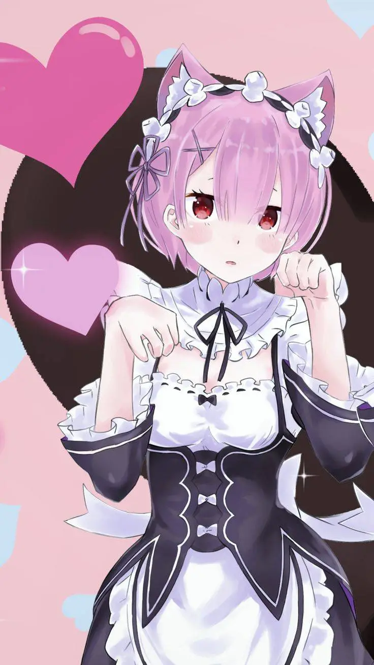 ai character: ram cat version background