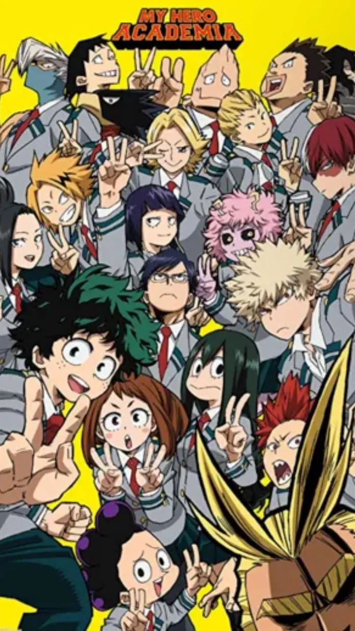 ai character: Mha x the freemake background