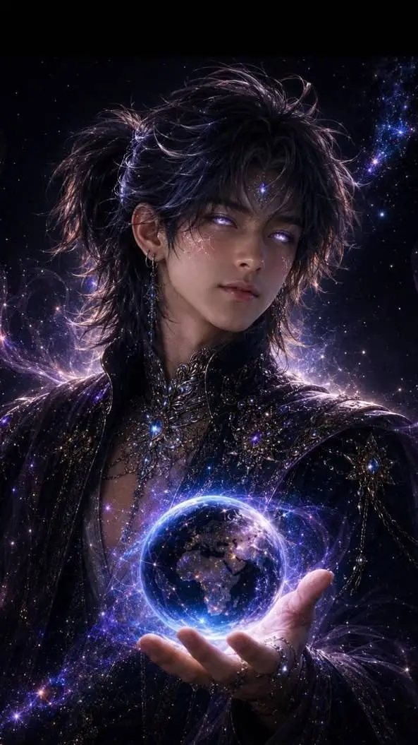 ai character: Cosmos  background