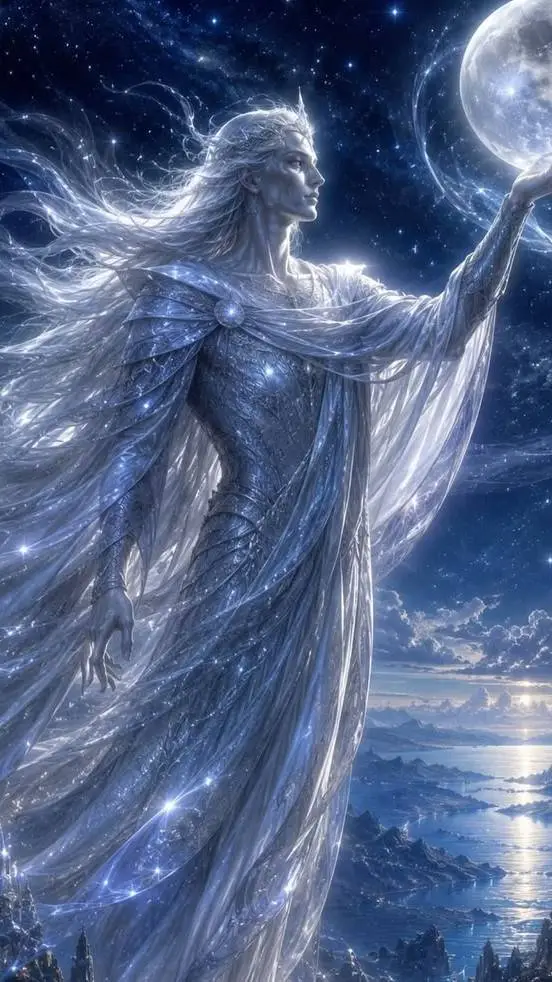 ai character: Lunaris background