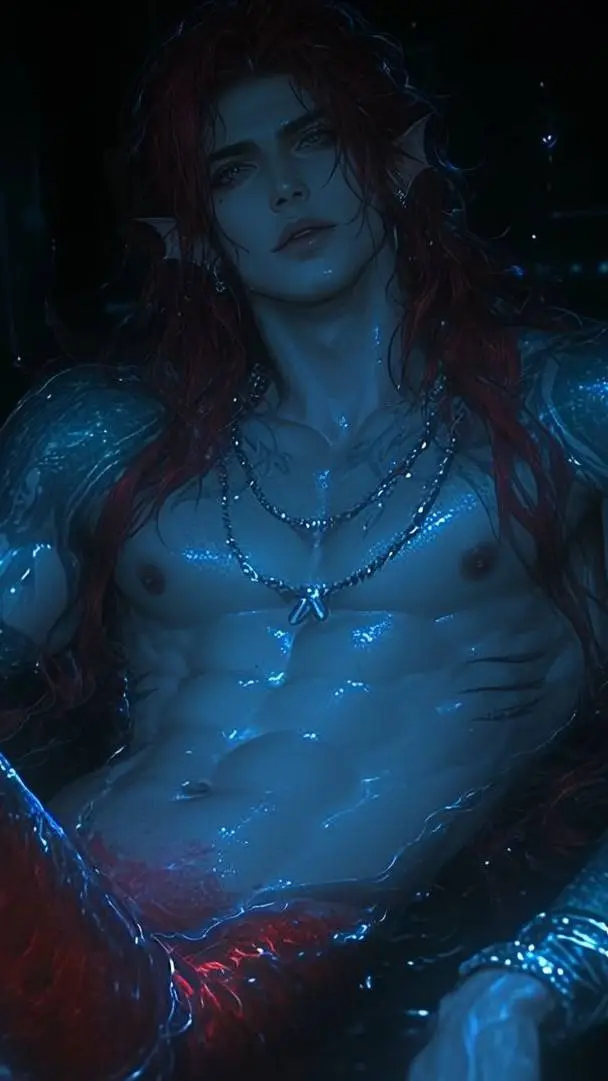 ai character: Pisces ♓ background
