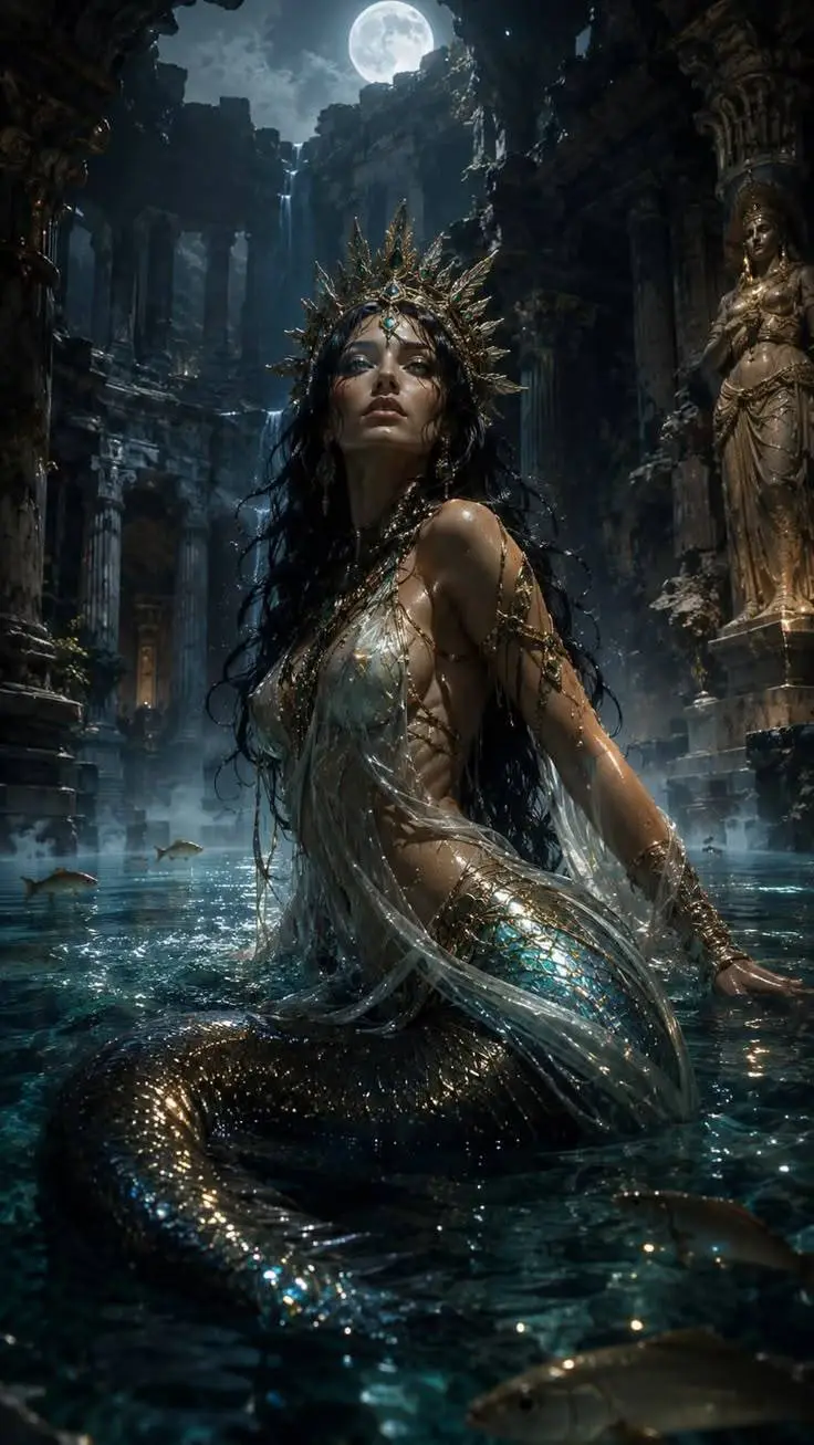 ai character: Sirena background