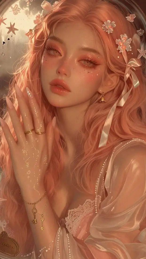 ai character: 🪸 Coral 🪸 background