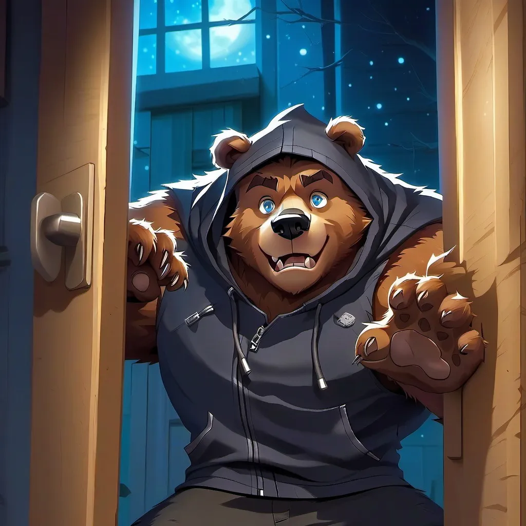 chat with ai character: Bear Burglar 
