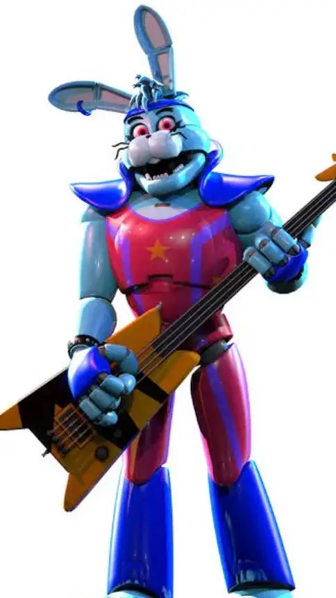 ai character: Glamrock Bonnie  background