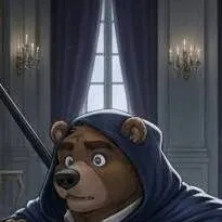 chat with ai character: Bear Burglar 