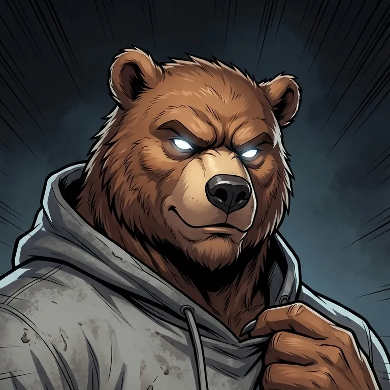 chat with ai character: Bear Burglar 