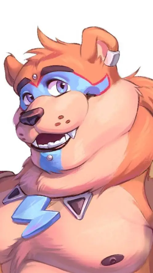 ai character: Glamrock Freddy  background